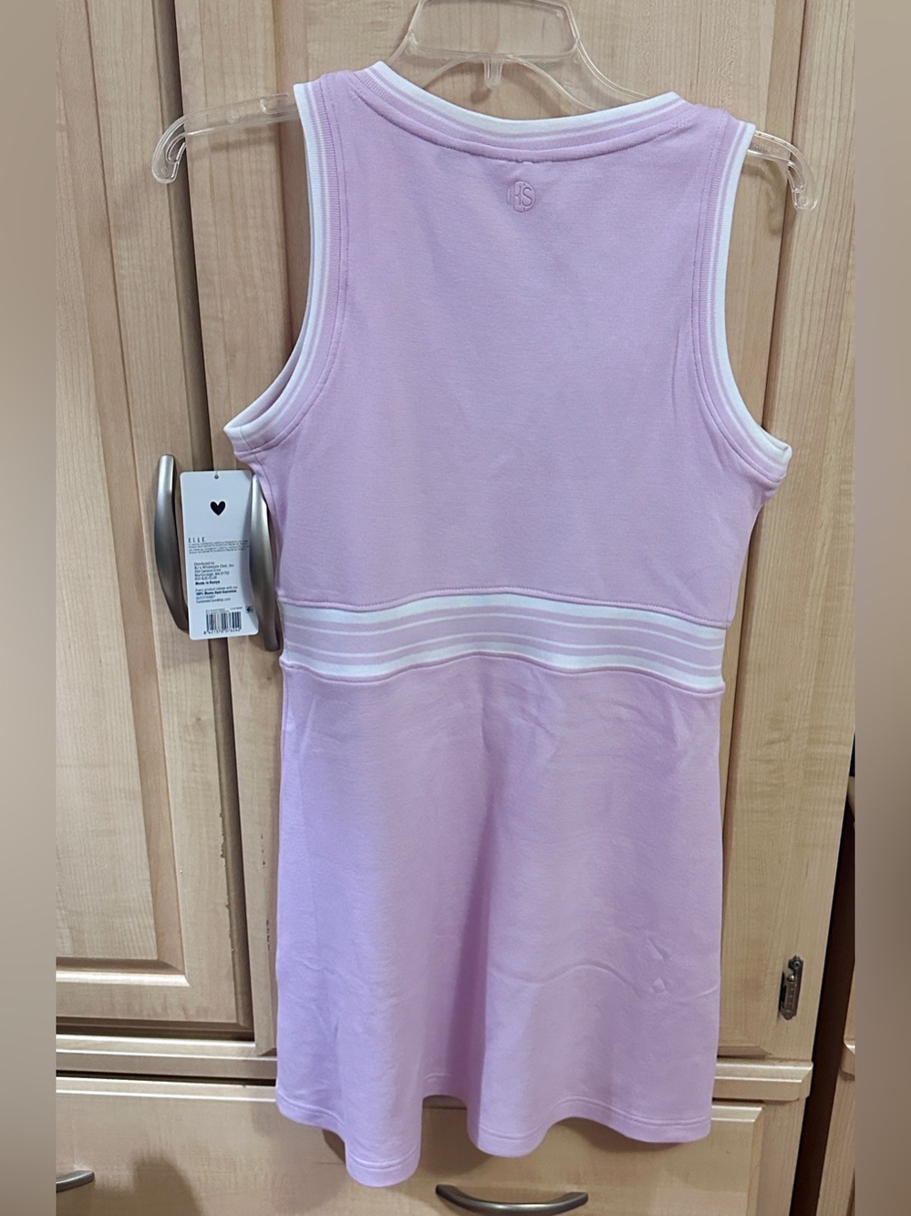 Pink & White Athletic Dress - Picture 3 of 4